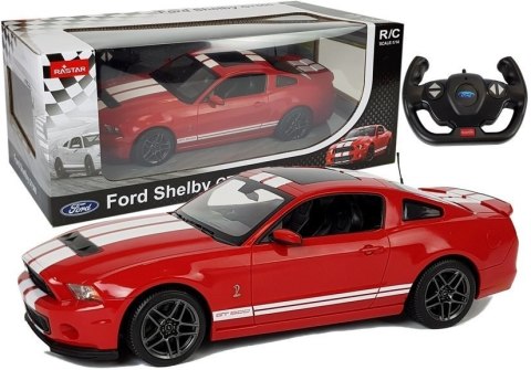 Auto R/C Ford Shelby Rastar 1:14 Czerwony na Pilota Auto R/C Ford Shelby Rastar 1:14 Czerwony na Pilota