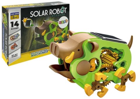 Edukacyjny Robot Do Złożenia Solarny Dzik DIY Zielony Edukacyjny Robot Do Złożenia Solarny Dzik DIY Zielony