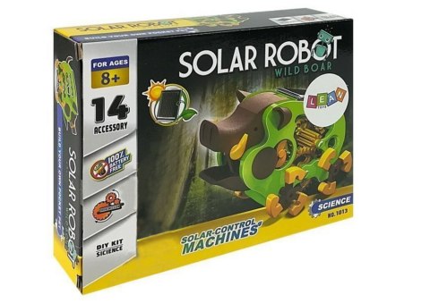 Edukacyjny Robot Do Złożenia Solarny Dzik DIY Zielony Edukacyjny Robot Do Złożenia Solarny Dzik DIY Zielony