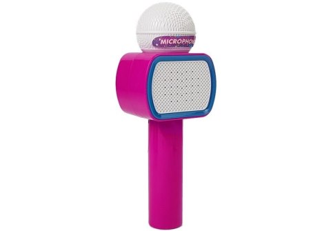 Mikrofon Dziecięcy Bezprzewodowy Karaoke Głośnik Bluetooth Różowy Mikrofon Dziecięcy Bezprzewodowy Karaoke Głośnik Bluetooth Różowy