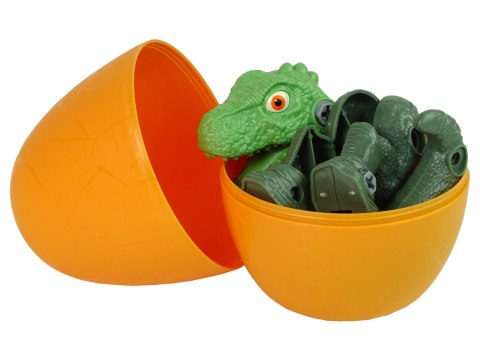 Zestaw Dinozaur Tyranozaur Rex z Jajkiem DIY Śrubokręt Zielony Zestaw Dinozaur Tyranozaur Rex z Jajkiem DIY Śrubokręt Zielony
