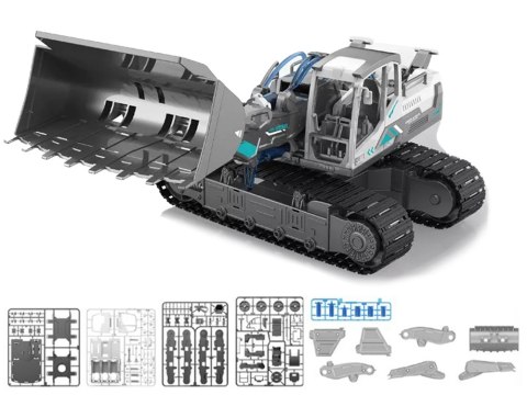 Zestaw DIY Koparka Gąsienicowa Buldożer Hydraulic Power Zestaw DIY Koparka Gąsienicowa Buldożer Hydraulic Power