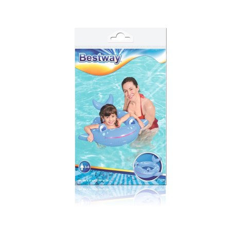Koło Do Pływania Wieloryb 84 x 71 cm Bestway 36128 Koło Do Pływania Wieloryb 84 x 71 cm Bestway 36128