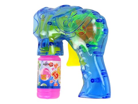 Pistolet Do Baniek Mydlanych Maszynka Niebieska Pistolet Do Baniek Mydlanych Maszynka Niebieska