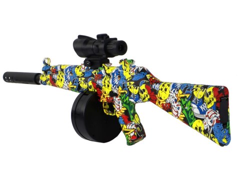 Karabin Pistolet Dla Dzieci Na Kulki Wodne Kolorowe Grafiti 20 Metrów Karabin Pistolet Dla Dzieci Na Kulki Wodne Kolorowe Grafiti 20 Metrów