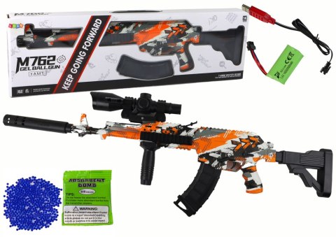 Karabin Pomarańczowy Pistolet Na Kulki Wodne AMT Pomarańczowy Karabin Pomarańczowy Pistolet Na Kulki Wodne AMT Pomarańczowy