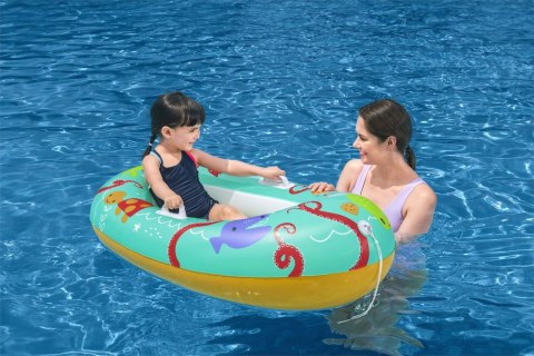 Dmuchany Ponton Dla Dzieci 119 cm x 79 cm Niebieski Bestway 34009 Dmuchany Ponton Dla Dzieci 119 cm x 79 cm Niebieski Bestway 34009