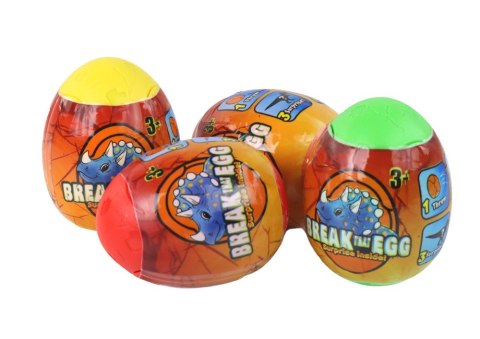 Magiczne Pękające Jajko Dinozaur W Skorupie 4 Kolory 6 cm Magiczne Pękające Jajko Dinozaur W Skorupie 4 Kolory 6 cm