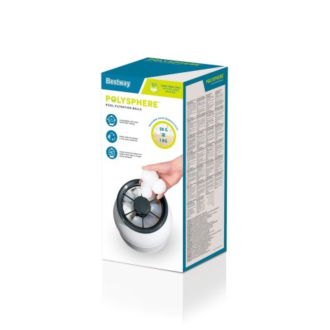 Kulki Filtracyjne Do Pompy Piaskowej Bestway 58475 Kulki Filtracyjne Do Pompy Piaskowej Bestway 58475