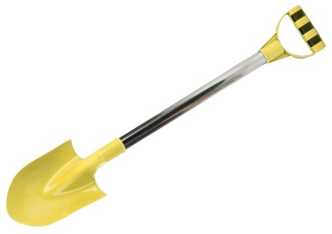 Łopatka Do Piasku Aluminiowa Rączka Pastelowy Żółty 60cm Łopatka Do Piasku Aluminiowa Rączka Pastelowy Żółty 60cm