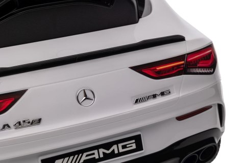 Auto Na Akumulator Mercedes CLA 45s AMG Biały 4x4 Auto Na Akumulator Mercedes CLA 45s AMG Biały 4x4