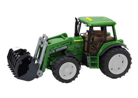 Traktor Rolniczy Koparka Duży Zielony Światła Dźwięki Traktor Rolniczy Koparka Duży Zielony Światła Dźwięki