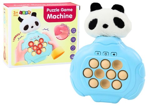 Gra Pop-It Panda Pluszowa Konsola Zręcznościowa Wibracje Sensoryczna Gra Pop-It Panda Pluszowa Konsola Zręcznościowa Wibracje Sensoryczna
