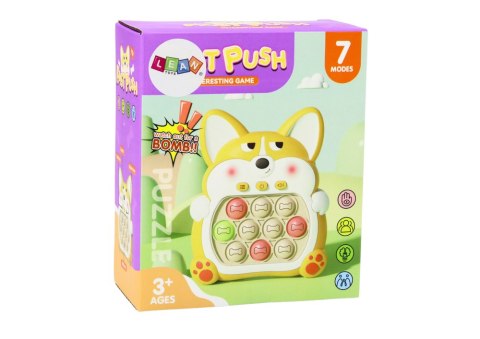 Gra Zręcznościowa Konsola Pop-It Lisek 7 Trybów Gry Fioletowy Sensoryczna Gra Zręcznościowa Konsola Pop-It Lisek 7 Trybów Gry Fioletowy Sensoryczna