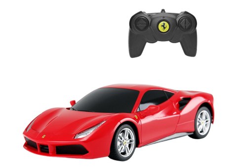 Auto RC Rastar 1:24 Ferrari 488 GTB Czarne Auto RC Rastar 1:24 Ferrari 488 GTB Czarne