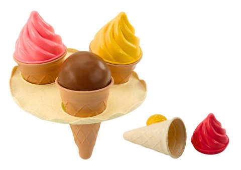Zestaw Do Piasku Lody Wafelki Babeczki Łyżka 16 El Zestaw Do Piasku Lody Wafelki Babeczki Łyżka 16 El