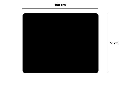 Duża Podkładka Biurowa Pod Mysz i Klawiaturę 100 x 50cm Duża Podkładka Biurowa Pod Mysz i Klawiaturę 100 x 50cm