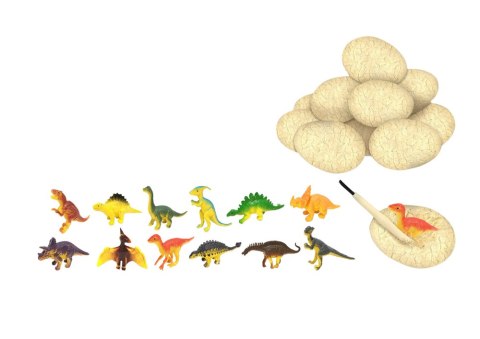 Zestaw Jaj Dinozaurów Figurki Wykopaliska Gra Planszowa 12 Szt Zestaw Jaj Dinozaurów Figurki Wykopaliska Gra Planszowa 12 Szt