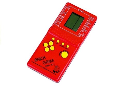Gra Elektroniczna Tetris Kieszonkowa Czerwona Gra Elektroniczna Tetris Kieszonkowa Czerwona