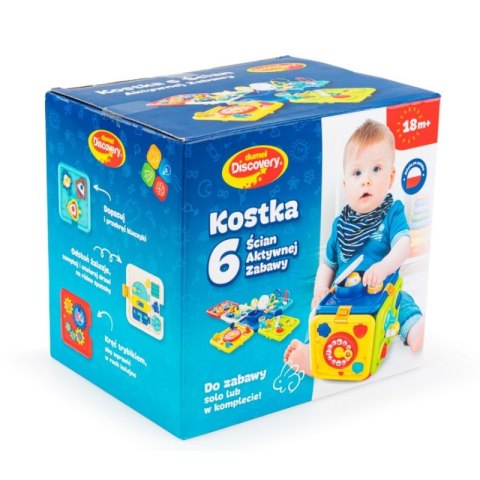 Kostka 6 ścian aktywnej zabawy