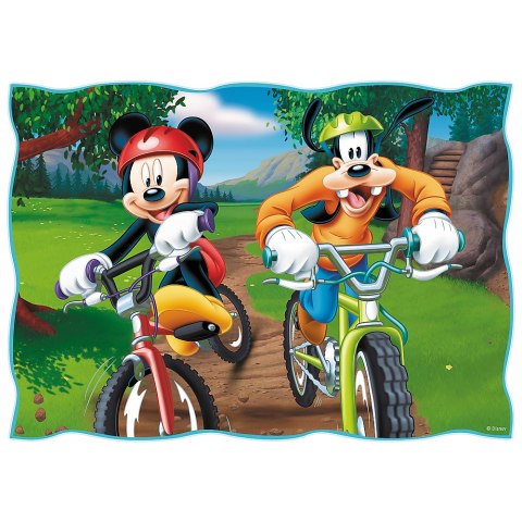 Puzzle - "4w1" - Fajny dzień Mickiego Trefl 34604 Puzzle - "4w1" - Fajny dzień Mickiego Trefl 34604