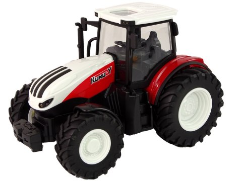 Traktor Rolniczy 1:24 Zdalnie sterowany R/C Pilot Farma Biało Czerwony Traktor Rolniczy 1:24 Zdalnie sterowany R/C Pilot Farma Biało Czerwony