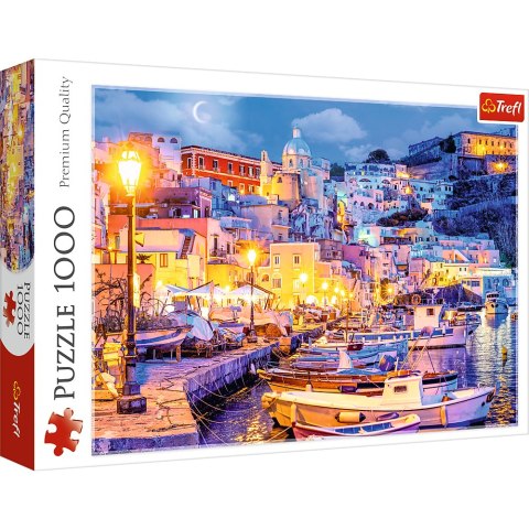 Puzzle - "1000" - Wyspa Procida nocą, Włochy 10794 Puzzle - "1000" - Wyspa Procida nocą, Włochy 10794