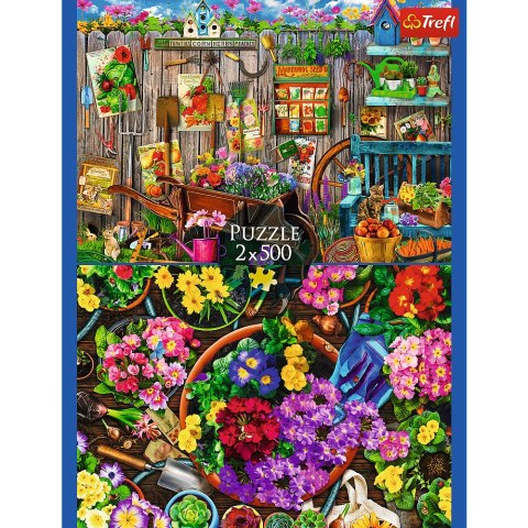 Puzzle - 2x500 - Prace w ogrodzie FSC Mix 70% 37529 Puzzle - 2x500 - Prace w ogrodzie FSC Mix 70% 37529