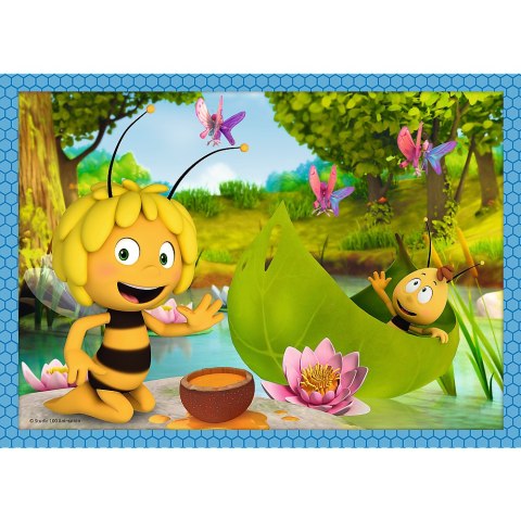 Puzzle - 4w1 - Przygody Pszczółki Mai Trefl 34356 Puzzle - 4w1 - Przygody Pszczółki Mai Trefl 34356