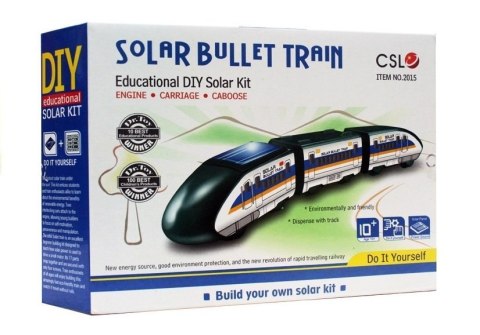 Zabawka Edukacyjna Pociąg Solarny Bullet Train Zabawka Edukacyjna Pociąg Solarny Bullet Train