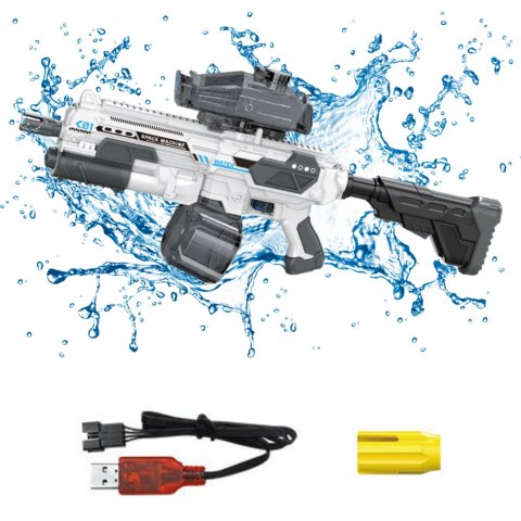 Karabin M16 Pistolet Kosmiczny Na Wodę Elektryczny 1350ml Karabin M16 Pistolet Kosmiczny Na Wodę Elektryczny 1350ml