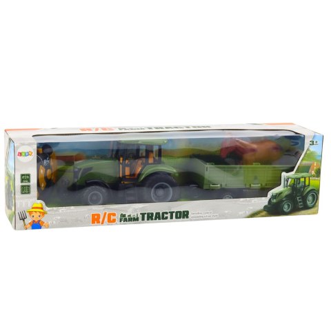 Zestaw Traktor Z Przyczepą i Koniem Zdalnie Sterowany RC Zestaw Traktor Z Przyczepą i Koniem Zdalnie Sterowany RC