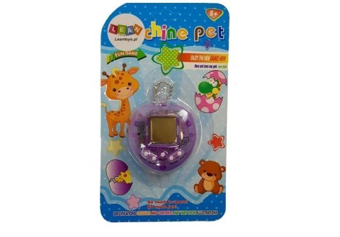 Gra Elektroniczna Tamagotchi Fioletowa z krótkim łańcuszkiem Gra Elektroniczna Tamagotchi Fioletowa z krótkim łańcuszkiem